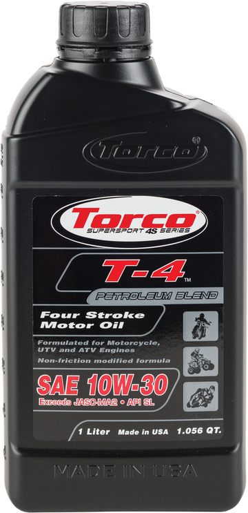 Torco T-4 4-Stroke Motor Oil 10W30 1L