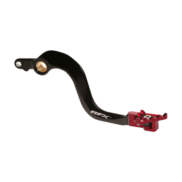 RFX Rear Brake Pedal Red Folding Tip Gas FXRB 50700 99RD