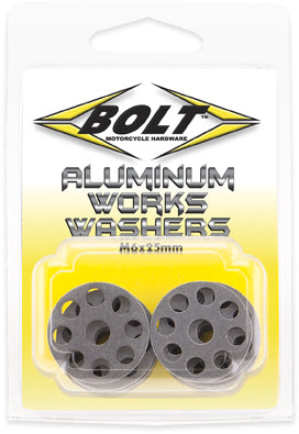 Aluminum Works Washers 6x25mm 10/Pk