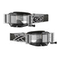 Lucid Goggle Race Pack Black/White Zip Off Clear