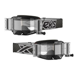 Lucid Goggle Race Pack Black/White Zip Off Clear
