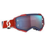 Fury Goggle Red/Blue Blue Chrome Works Lens
