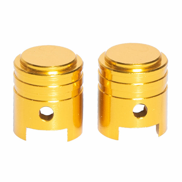 RFX Valve Caps 2pcs Gold FXVC 10000 00GD