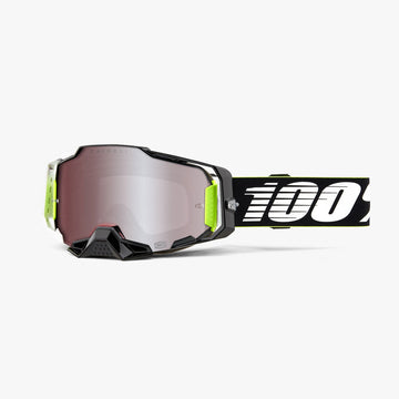 100% Armega RACR Cairoli  Goggle - HIPER Silver Mirror Lens