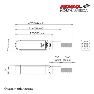 Cyclone Led Turn Signals Sequential Black Pair
