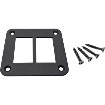MOOSE OFFROAD Universal Dash Plate - 2 Switches 2PP-ADA
