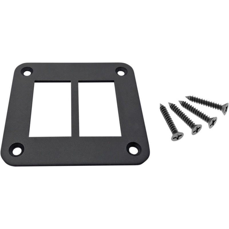 MOOSE OFFROAD Universal Dash Plate - 2 Switches 2PP-ADA