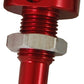 Billet Thru Hull Water Fitting Red 3/8" 90 Deg.
