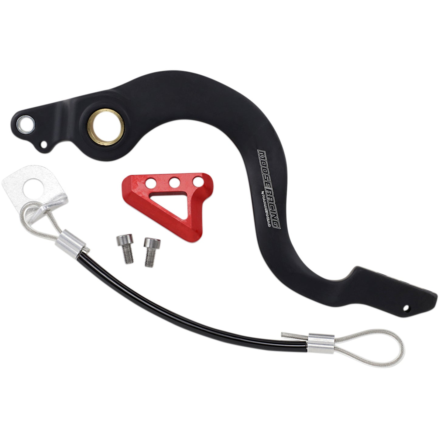 Moose Racing Brake Pedal - Red - Honda 82-0102-21-11