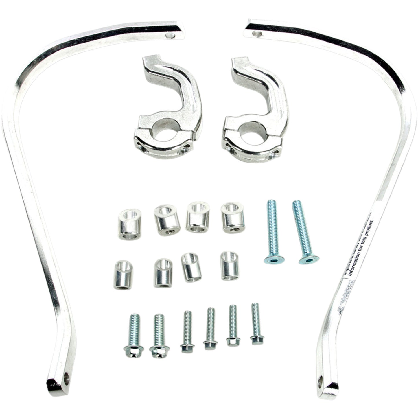 Moose Racing Handguards - Contour - 7/8" - Silver 50-5232S