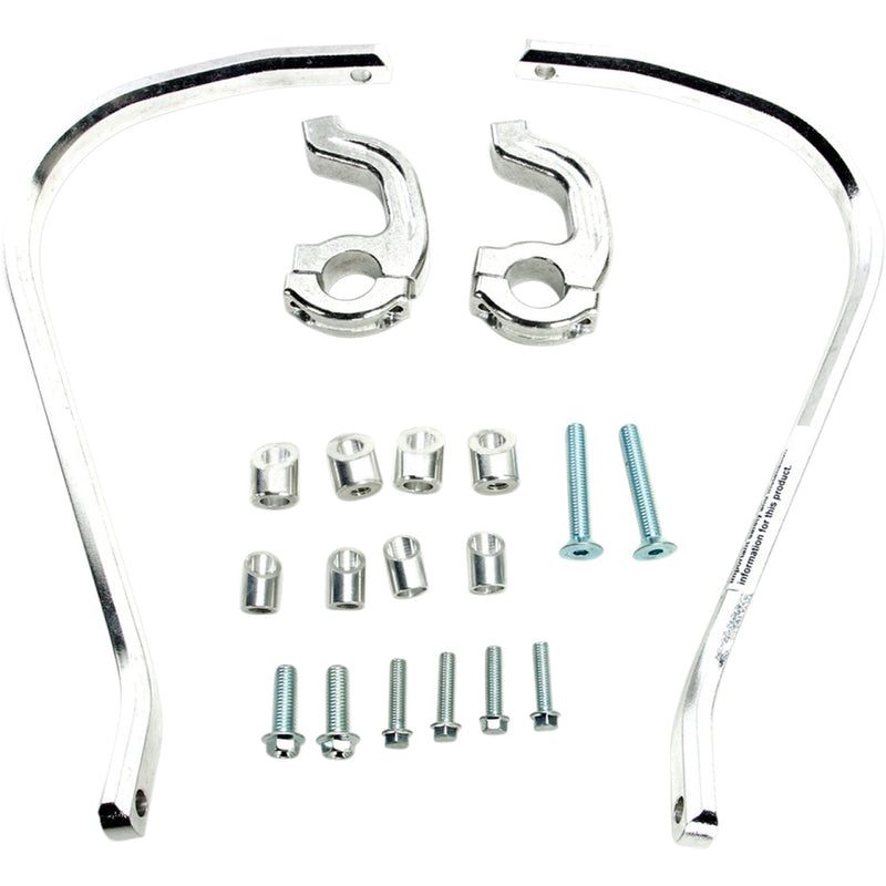 Moose Racing Handguards - Contour - 7/8" - Silver 50-5232S