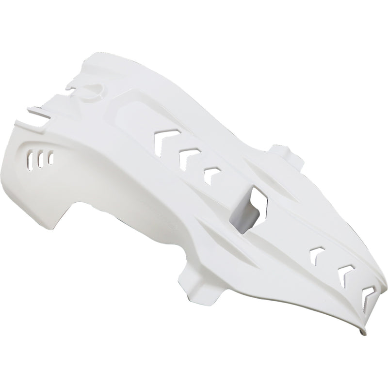 POLISPORT Fortress Skid Plate - White 8472000003 by Polisport