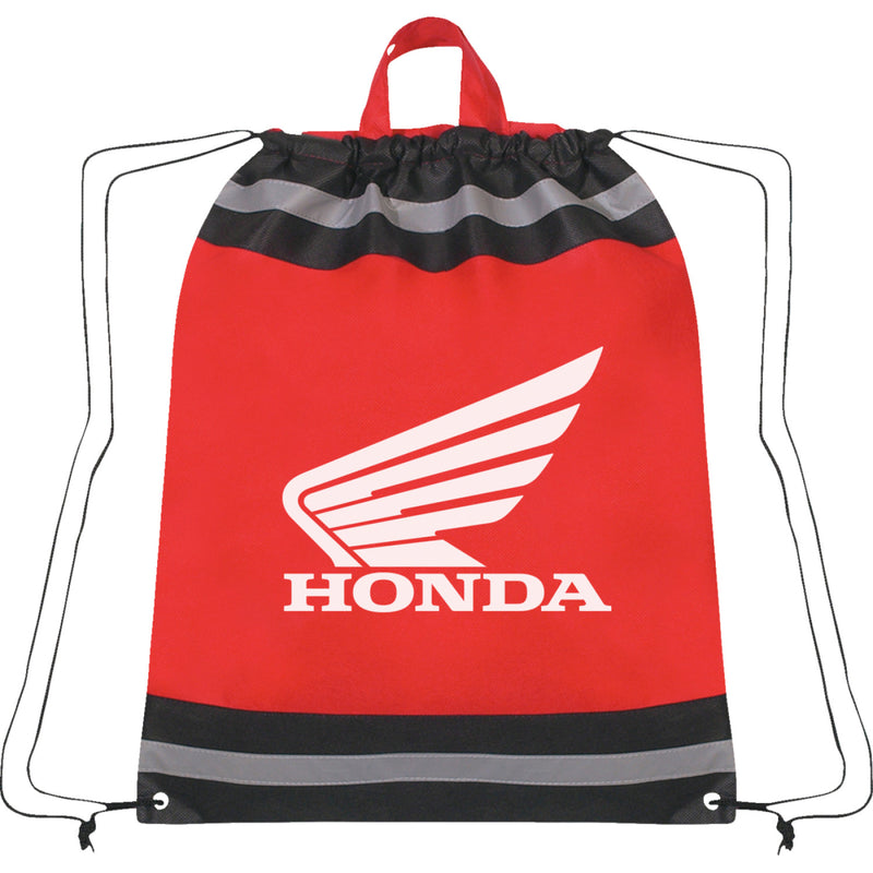 Honda Apparel Bag - Cinch - Red - Black NP21A-A3296 | Backpacks