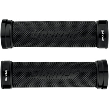 DRIVEN RACING D-Axis Grips - Black/Black DXG-BK