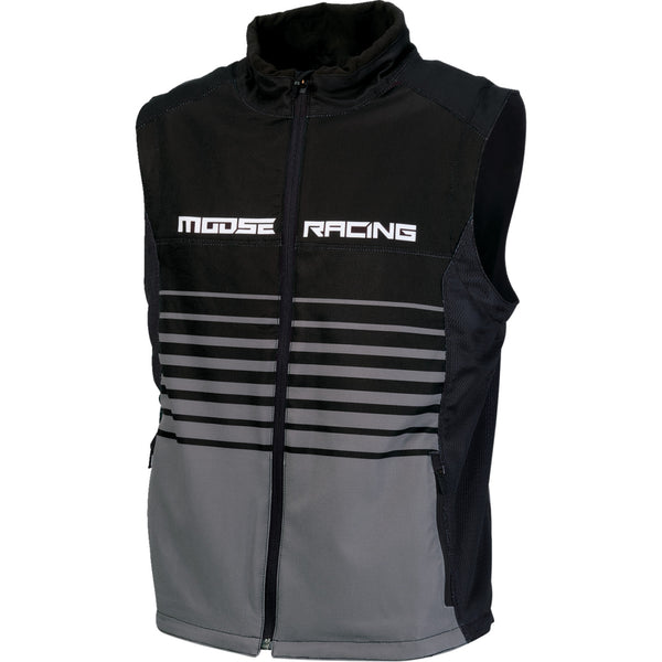 Moose Offroad Moto Vest - Black/Gray - Large 2830-0640