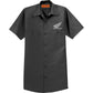Honda Apparel Honda Work Shirt - Charcoal - Small NP21S-M3024-S | Shirts Mens