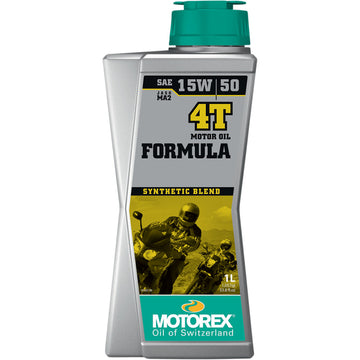 Motorex Formula Synthetic Blend 4T Engine Oil - 15W-50 - 1L 308274