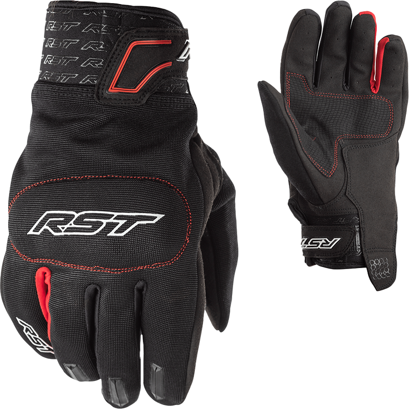 RST Rider CE Glove - Black/Red - S