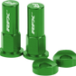 Rim Lock Nuts & Washers 2pcs Green