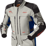 RST Pro Series Adventure D3O CE Textile Jacket - Silver/Blue - M