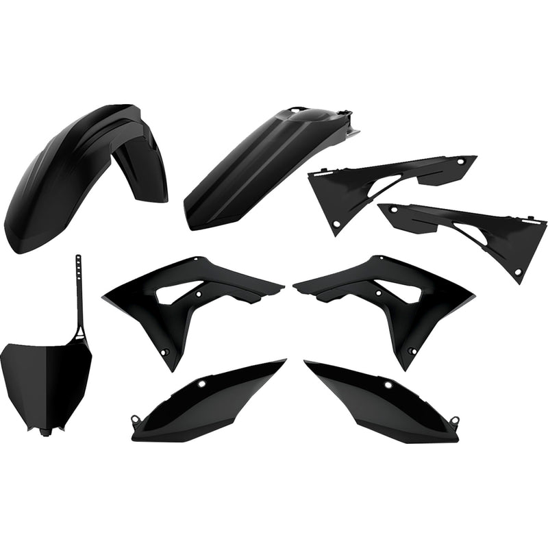POLISPORT Body Kit - Complete - Black - CRF 250R/450R 90721 by Polisport