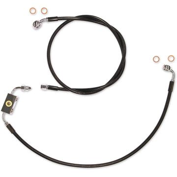 Magnum Shielding Brake Line Kit - XR - Black SBC1316-34