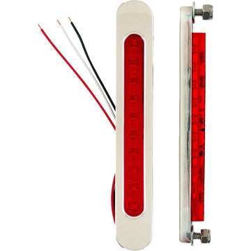 ACCUTRONIX Bag Light - Red Lens - Chrome BL01-OC