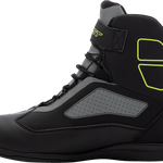 RST Sabre Moto Shoe CE Boot - Black/Grey/Fluro Yellow - US 13