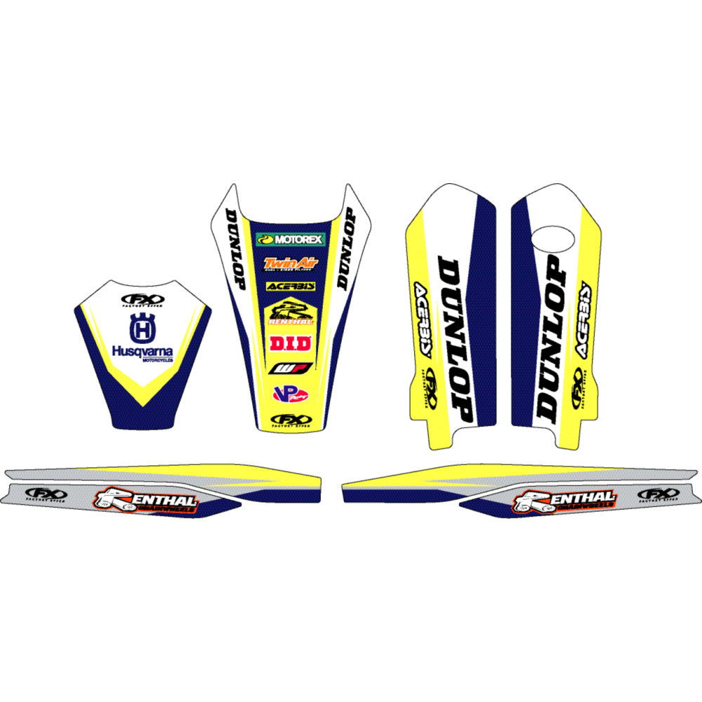 FACTORY EFFEX Trim Kit Graphic - Husqvarna 19-50620