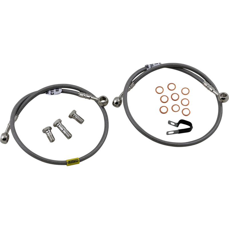 Galfer Brake Line - Stainless Steel FK003D14-2 | Brake Lines Hoses Stainless Steel