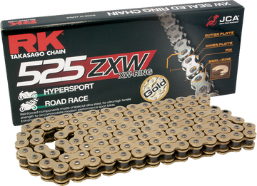 RK 525 ZXW - Drive Chain - 120 Links - Gold GB525ZXW-120