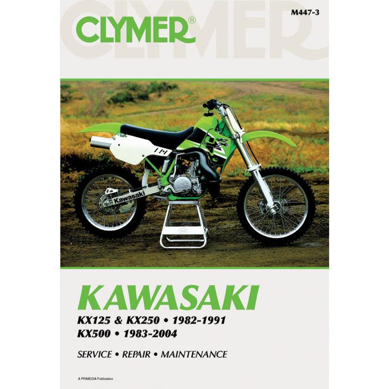 CLYMER Manual - Kawasaki - KX CM4473