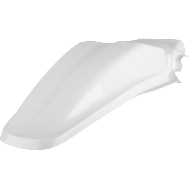POLISPORT Fender - Rear - White - KX 85/100 8560400011 by Polisport