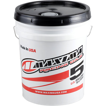 Maxima Racing Oil SynBlend Semi-Synthetic Oil - 10W-40 - 5 U.S. gal - Bucket 34505B