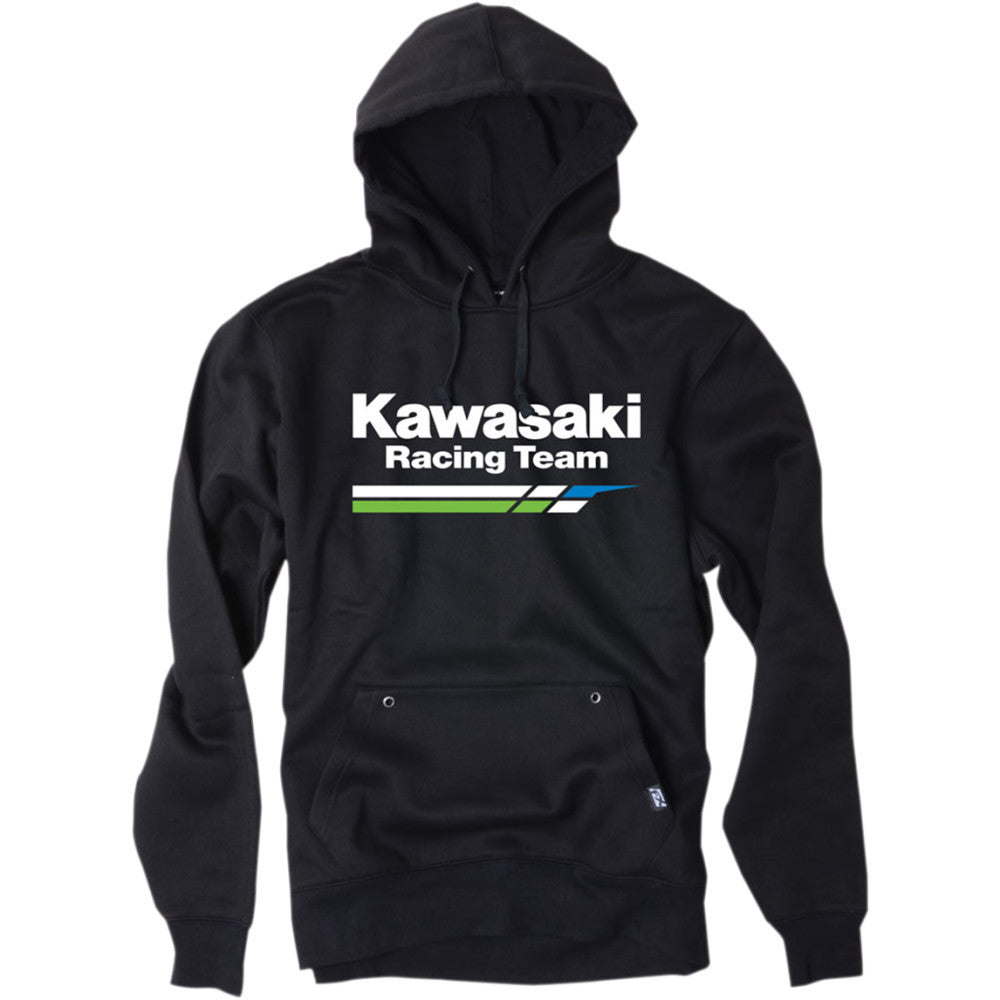FACTORY EFFEX Kawasaki Racing Pullover Hoodie - Black - Medium 18-88122