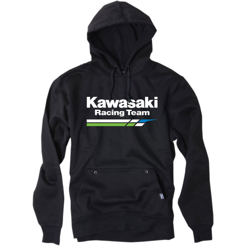 FACTORY EFFEX Kawasaki Racing Pullover Hoodie - Black - 2XL 18-88128