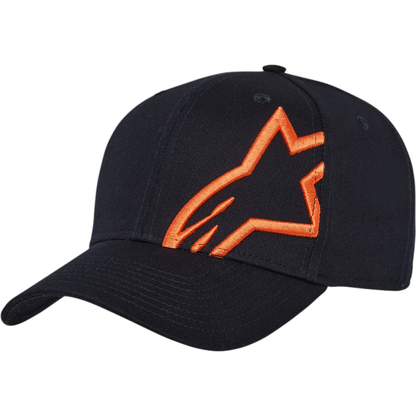 Alpinestars Corp Snap 2 Hat - Navy/Orange - One Size 1211810097032OS