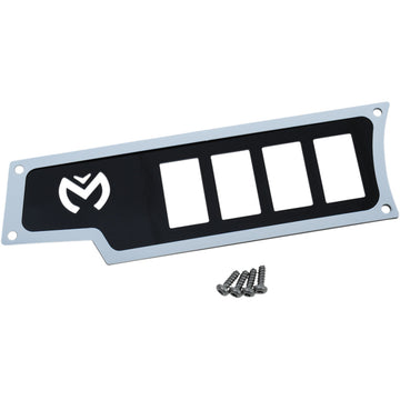 MOOSE OFFROAD Dash Plate - Left - White 100-4341-PU
