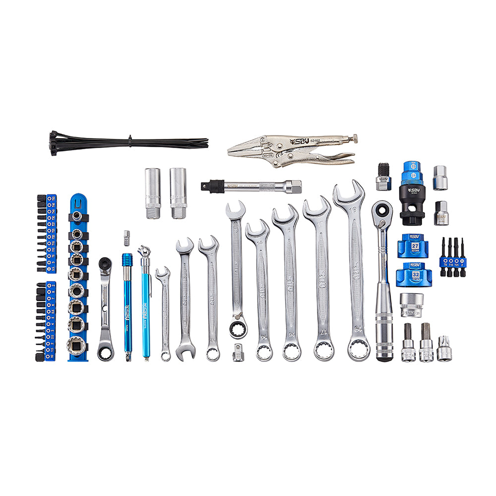 SBV Tools PRO MECHANIC Motorcycle Tool Set - ALL BRANDS