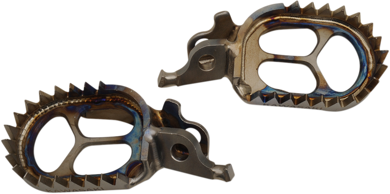 Scar Racing Titanium Foot Pegs - Kawasaki KX
