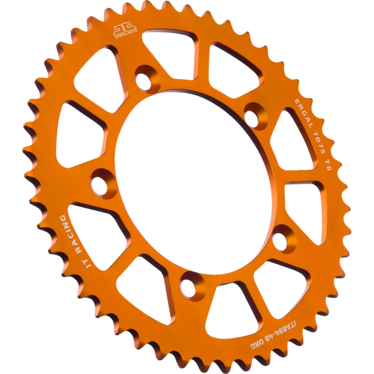 JT SPROCKETS Rear Sprocket - Orange - 48 Tooth - KTM JTA894.48ORG by JT Rear Sprockets   Aluminum/Alloy