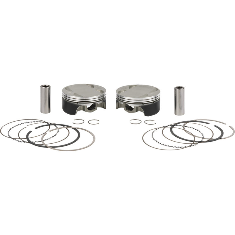 WOSSNER Piston Kit - 4.500" Stroke - 120 CID - M8 CVO K4083D478-2