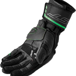 RST S1 CE Leather Glove - Black/Fluro Green - 2XL