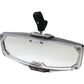 SEIZMIK Mirror - Halo R - Rear View w/LED Cabin Light - Rectangle - Black w/Silver Bezel - Each - CF Moto 56-18032KIT