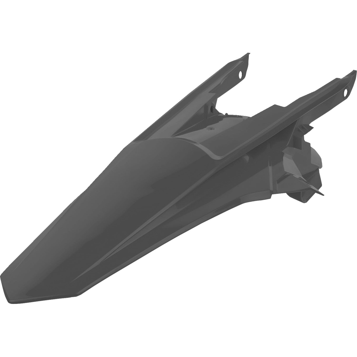 POLISPORT Fender - Rear - Gray - EXC/XC-W 8595900004 by Polisport