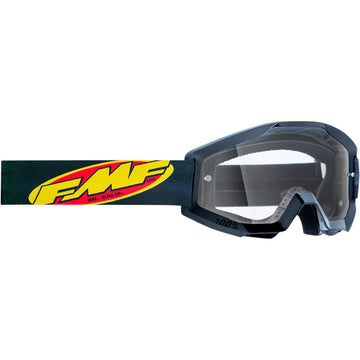 FMF PowerCore Goggles - Core - Black - Clear F-50050-00003