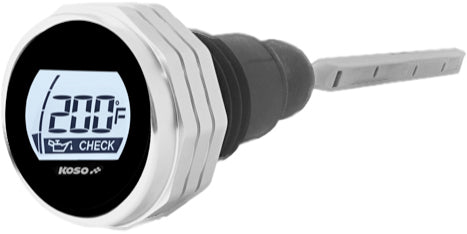 Digital Oil Dipstick Silver Fits 07 16 Flh/Flt