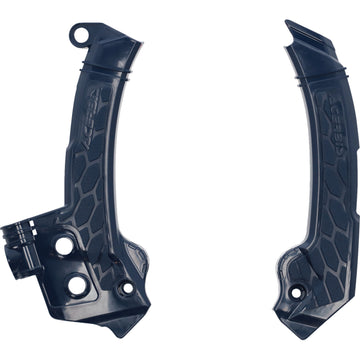 Acerbis X-Grip Frame Guards - Blue - Husqvarna 2979600003