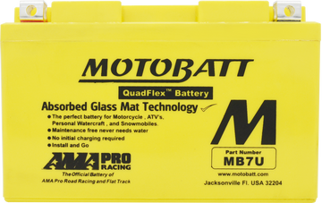 Battery Mb7u Sealed Factory Activated