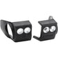 Acerbis Fork Shoe Protectors - Black 2709720001